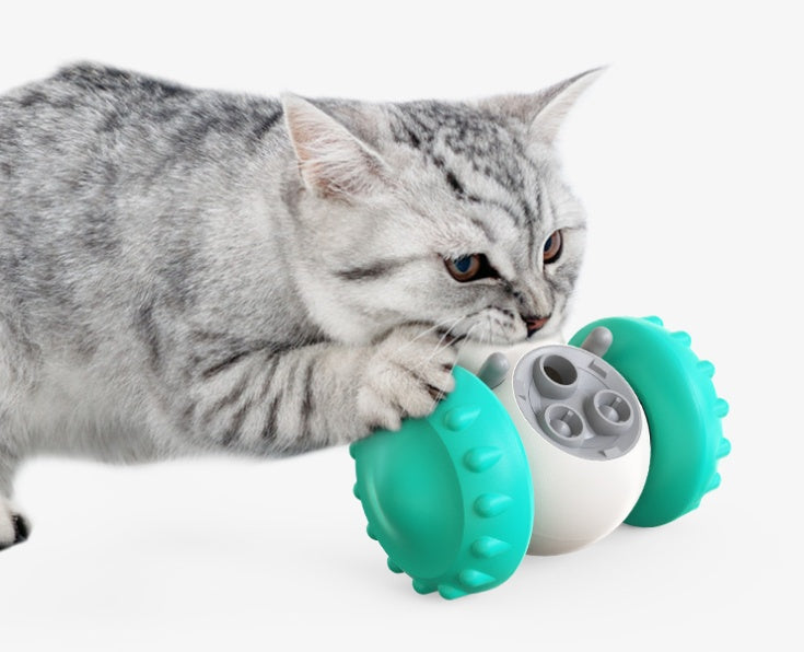 Multifunktionales Katzenspielzeug – Interaktiver Futterspender für Spiel und Entwicklung